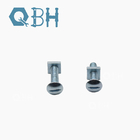 Carbon steel galvanized Anglo - American half - round head square neck bolts 1/4