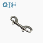 Stainless Steel Double End Bolt Clips 100mm Heavy Duty Snap Hook for Sucba Diving Pet Chain