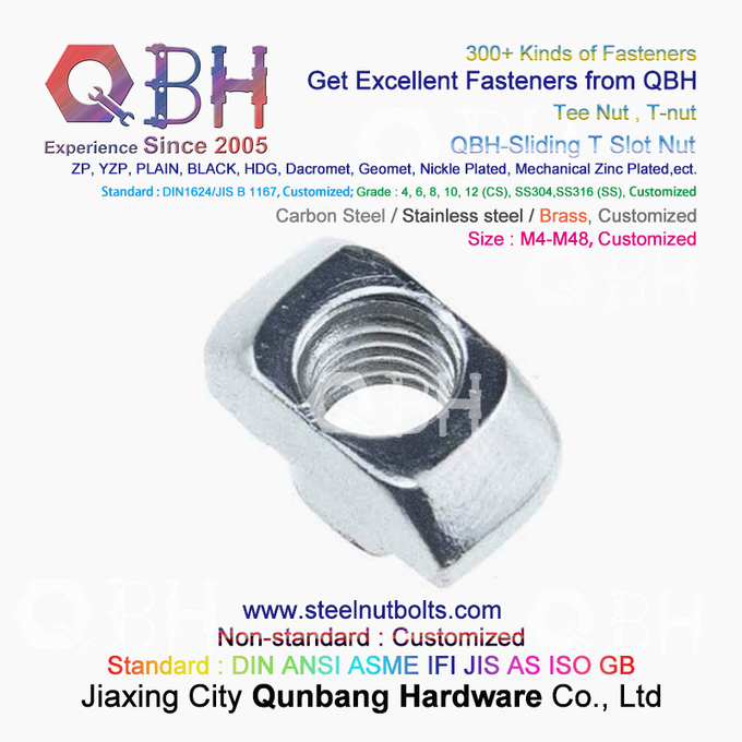 QBH 4040のシリーズTスロット ナットを滑らせるアルミニウム アルミ合金のプロフィールのハンマー 0